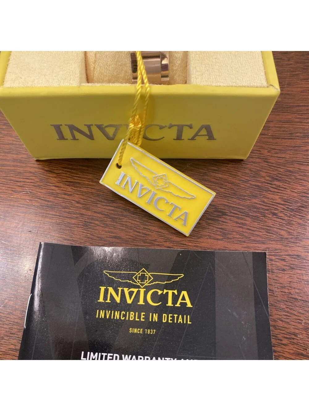 Invicta Lupah Rose Gold Special Edition Women’s 100M Watch W/Box Papers
